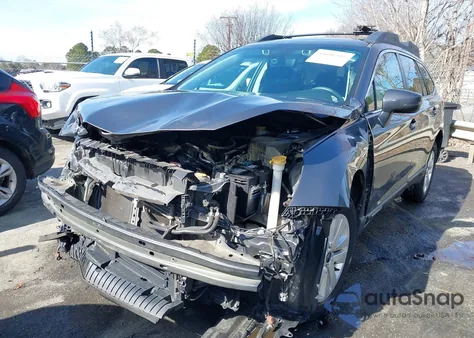 2018 Subaru Outback 2.5I Premium from USA, damaged, VIN 4S4BSAFC7J3377284